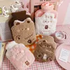 その他のホームガーデン500/1000ml Kawaii Bear hot Water Bottle Plush PVCかわいい大きな再利用可能なハンドフットベリーウォーマー爆発性ポータブルバッグギフトT221018