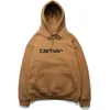 Carhart designer hoodie mens tröja teknik fleece hooded tröja män kvinnor pullover jacka hip hop lossa hoodies rörelse design 65ess