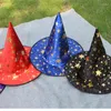 Parti Dekorasyonu 2022 Cadılar Bayramı Yıldızı Cadı Şapka Dekorasyonları Çocuklar Erkekler En Sevilen Dress Up ev dekor malzemeleri için sihir