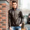 Men's Jackets 2021 Winter Brand Pu Leather Jacket Men Black Motorcycle Faux Fur Overcoat Jaqueta Male Coat 3xl 4xl 501