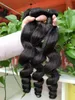 9a Mongolian Remy Human Hair Weaves 3 Bunds Loose Wave Natural Color Hair Extensions for Women