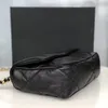 10A Miroir sac à main de luxe mode sac à bandoulière designer sac à bandoulière chaîne bicolore sac à bandoulière en cuir d'origine 18K matériel de placage exquis