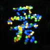 Tr￤dg￥rdsdekorationer 100st/Lot Luminous Stone Glow in Dark Garden Decorations Pebbles Walkways Lawn Aquarium fluorescerande Bright Decor Dhtwa