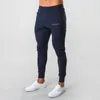 Herrbyxor joggar sweatpants män avslappnade mager gym fitness träning märke spår höst vinter manlig bomullssportkläder byxor