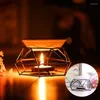 Lâmpadas de fragrâncias delicadas românticas cerâmica tealight hellert holder burner aroma aroma forno de forno de home decoração de decoração elegante design