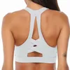 Tenue de Yoga femmes Push Up Sport soutiens-gorge gilet sous-vêtements antichoc respirant Gym Fitness athlétique course Sport hauts sans anneau en acier