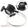 Titta p￥ reparationssatser Praktiska 15x LED -h￤nder Free Eye Loupe Jewelry f￶rstoring Bannband XX9D