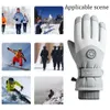 Ski Gloves New Touch Screen Warm Snowboard Snowmobile Motorcycle Riding Winter Windproof Waterproof Snow L221017