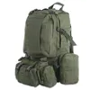 Camping Hot Outlife 50L Outdoor Molle Military Tactical Rucksack Sports Bag Waterproof Hiking Backpack Travel