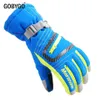 Gants de Ski GOBYGO Hommes Femmes Enfants Étanche Chaud Cyclisme Hockey Sports D'hiver ing Snowboard L221017