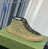 2022 mens panno casual scarpe alte da donna sneaker da viaggio con lacci pelle bovina moda scarpe da ginnastica da corsa piatte lettere scarpe da donna piattaforma da uomo sneakers da palestra taglia