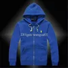 Men's Hoodies Sweatshirts 2021 Brand Golf Hoodie Fece Cardigan Hooded Jacket Men's Polo Cardigan Fashion broidery Large Size Men's Winter Pure Color 1019H22