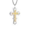 Подвесные ожерелья религиозное православное многослойное кросс-ожерель