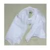 Sciarpa di seta Habotai bianca da 8 mm per la tintura di scialli bandane in chiffon pashmine sciarpe all'ingrosso Migliore