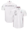 Costume de course de l'équipe F1 pour hommes, chemise à revers à manches courtes, chemise de travail automobile, personnalisation, nouvelle collection