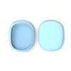 F￶r AirPods Max h￶rlurskuddar Tillbeh￶r Solid Silikon H￶g Custom Waterproof Protective Plastic Headphone Travel Case