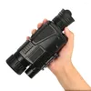Инфракрасное инфракрасное цифровое ночное визирование монокуляры для охоты на 200 м просмотра 8x Zoom Оптические телескопы ночной вид
