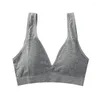 Yoga Outfit Women's Sports Bra Max Control Underwire High Impact With Adjustable Straps