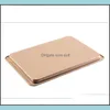 Baking Dishes Pans Carbon Steel Baking Sheet Pan 14 Inch Cake Cookie Pizza Tray Plate Rose Gold Nonstick Rec 172 J2 Drop Delivery Dhxzz