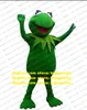 Costume da mascotte rana verde Kermit per adulti personaggio dei cartoni animati vestito classico articoli da regalo distribuire volantini CX4039