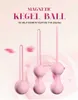 Articles de beauté Magnétique Safe Silicone kegel Balls Oeuf Smart Ben Wa Vaginal Serrer Exercice Vibrateur Geisha sexy Jouets pour Femmes