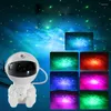 Night Lights Light Astronaut Lamp Projector Bedroom Galaxy Star Starry Sky Children Room Decor Decoration Gift Sit