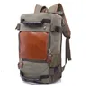 Capacity Backpack Shoulder Brand 14" Laptop Stylish Male Luggage Travel Computer Large Backpacking Men Functional Versatile Bags