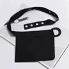 Designer Designer Designer Designer Designer Designer di cinture Designer Black Pocket Irregolare Split a cintura lunga