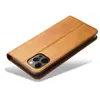 Luxe Telefoon Gevallen Voor Iphone 15 14 13 12 11 Mini Plus Max X XR XS 8 7 Portemonnee Leer PU TPU Magnetische Case