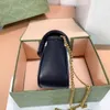 Designer di lusso in co-branding Borse Marmont Borse a tracolla Borsa a tracolla con catena ondulata Bottoni a increspatura a reticolo di diamanti Borse a tracolla Moda a tracolla Nuova borsa da donna a spalla 3 taglie