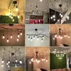 Kolye lambalar Led Lamba Vintage Dekor Çok Işık Kaynakları Mutfak Ev Dekorasyon Aksesuarları Oturma Odası Baseus Aydınlatma E27