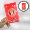 Papel de regalo 20 Festival Sobres rojos Paquetes de papel Bolsas colgantes