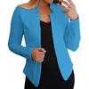 Women's Two Piece Pants Womens Casual Pocketed Office Blazers Draped Open Front Cardigans Jacket Work Suit Long Jackets For Women