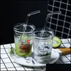 Mugs With Er St Water Cup Cold Drink Lovers Mug Adt Juice Tumbler Office Household Valentines Day Transparent Drop Delivery 2022 Hom Dh6Rp