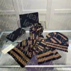 Full Letter Scarf Set Breathable Knitted Hat Brand Designer Scarves Autumn Winter Windproof Breanies