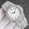 2023DI3N Armbanduhren Diamantuhr Lässige Herrenuhr Automatische mechanische Armbanduhr 40 mm Edelstahlarmband Saphirleben Wasserdicht Montre de Luxe