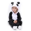 Pyjamas d'hiver Panda Onesie femmes adultes pyjamas animaux Kigurumi point vêtements de nuit pyjamas en flanelle enfants Costume garçon fille couverture dormeurs T221018