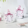 50 stks babymeisje douche gunsten roze babyjurk fotolijst place houder verjaardagsfeestje decoratie benodigdheden