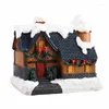 Julekorationer Small House Light Creative Harts Party Holiday Gifts Desktop Decoration Ornaments