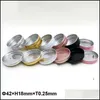 Garrafas de embalagem caixas de cores sólidas pequenos mini adorável organizador portátil Mulher Diy Man Man Compact 15ml Cosmético Caso Moda Moda Suppl Dhifw