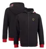 New F1 Zip Racing Suit Men's Warm Jacket Outdoor Long Sleeve Team Wear