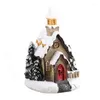 Julekorationer Small House Light Creative Harts Party Holiday Gifts Desktop Decoration Ornaments