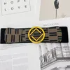 Мода Obi Belt Женщины пояс дизайнерские буквы