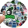 50 adet Programcı Hacker Çıkartmalar Ağ Programlama Çıkartmaları Çocuk Oyuncak DIY Dizüstü Telefon Bilgisayar Bagaj Kask Etiket Etiket