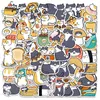 50Pcs Cute cat Animal Stickers for Kids Teens Vinyl Waterproof Sticker for Laptop Bumper Skateboard Water Bottles Computer Phone SJS055