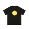 Man Tshirt Drue Short High Caffemy Basic Trube для мужчин и женщин Пара Tees Smiley Face Print