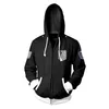 Men's Hoodies Sweatshirts Women's Hoodies Sweatshirts 22 attacking giant 3d sweater digital printed cardigan T221020