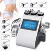 Kroppsformning Professional 9 in1 Cavitation RF Body Slimming Lipo Laser Fat Minska radiofrekvens Ansikte Skin Lyft Bio Micro Current LED PH