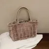 HBP Totes Handtaschen Plüschhandtasche Winter-Einkaufstasche Damenhandtasche Einzelschulter-Unterarmtasche Tragbare Einkaufstasche mit großer Kapazität 220830