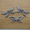 Pendant Necklaces Gothic Insect Dragonfly Charm For DIY Jewellery